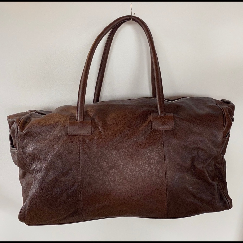 Spinneybeck Leather Weekend Bag